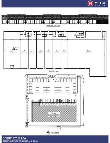 5555 St. Charles Rd, Berkeley, IL for lease - Site Plan - Image 2 of 11