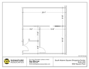 725 S Adams Rd, Birmingham, MI for lease Floor Plan- Image 1 of 1