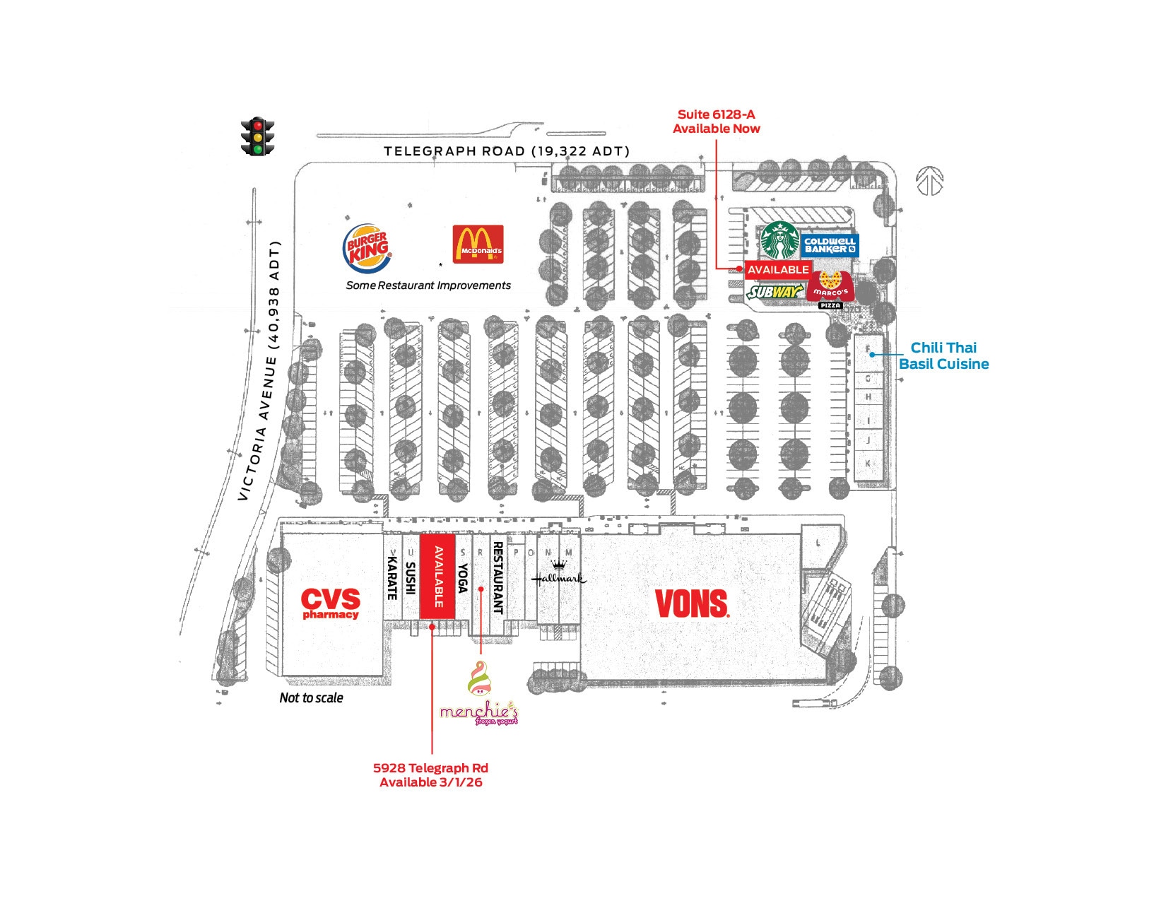5900-6048 Telegraph Rd, Ventura, CA for lease Site Plan- Image 1 of 7