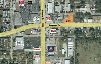 5602-5608 Pinemont Dr, Houston, TX - AERIAL  map view