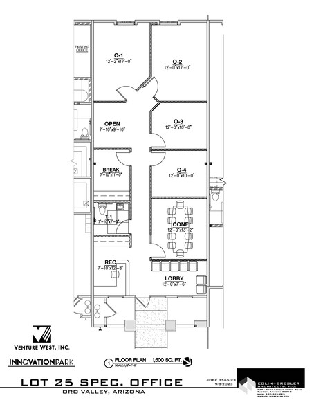 NWC Oracle Rd., Oro Valley, AZ for sale - Floor Plan - Image 2 of 5