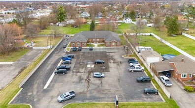 15195 Allen Rd, Southgate, MI - AERIAL map view