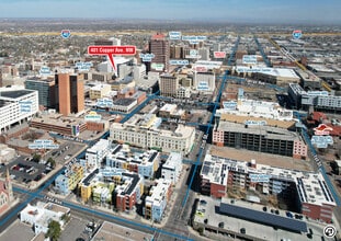 400 Tijeras Ave NW, Albuquerque, NM - AERIAL  map view - Image1