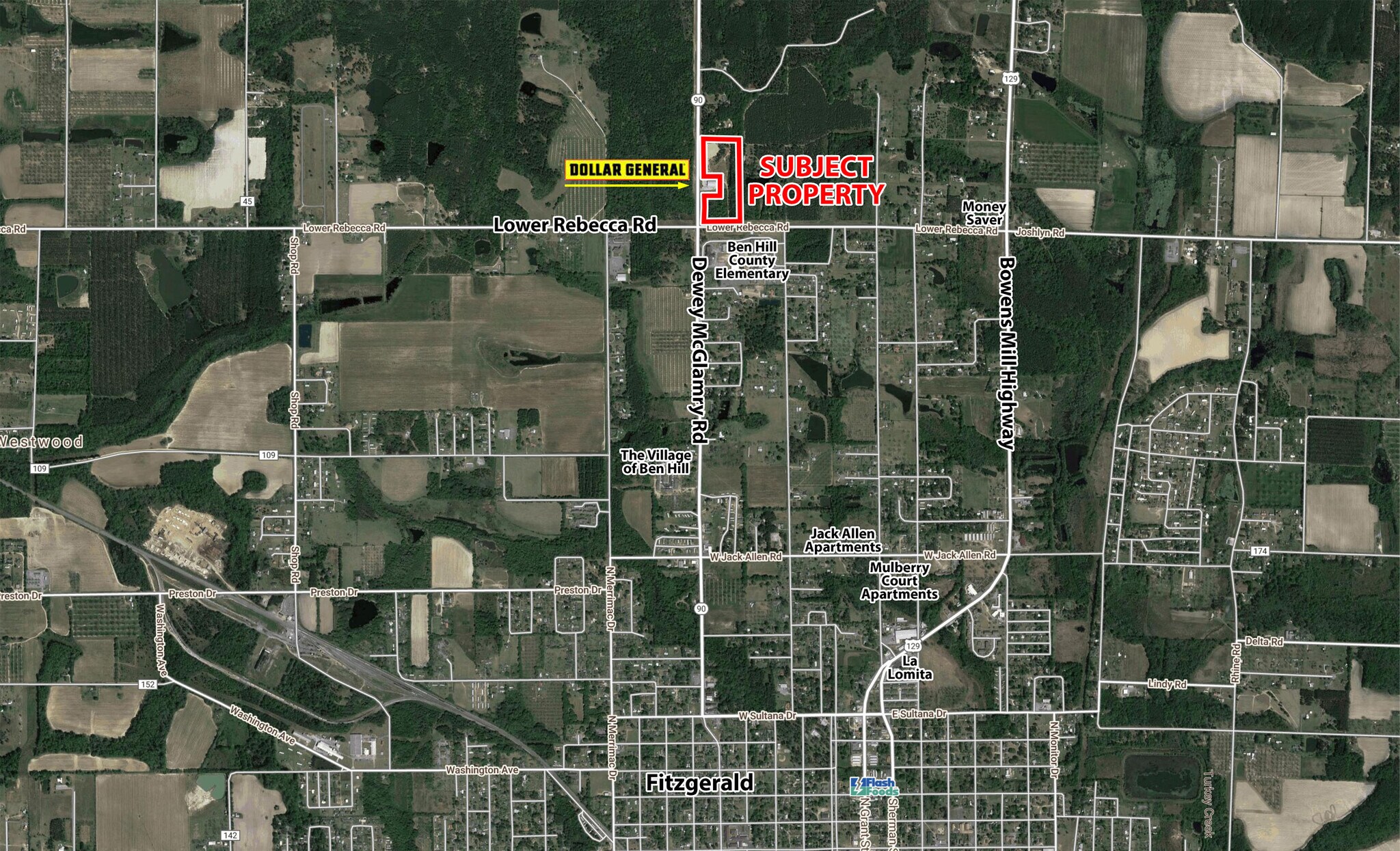 Dewey McGlamry Rd, Fitzgerald, GA for sale Primary Photo- Image 1 of 1