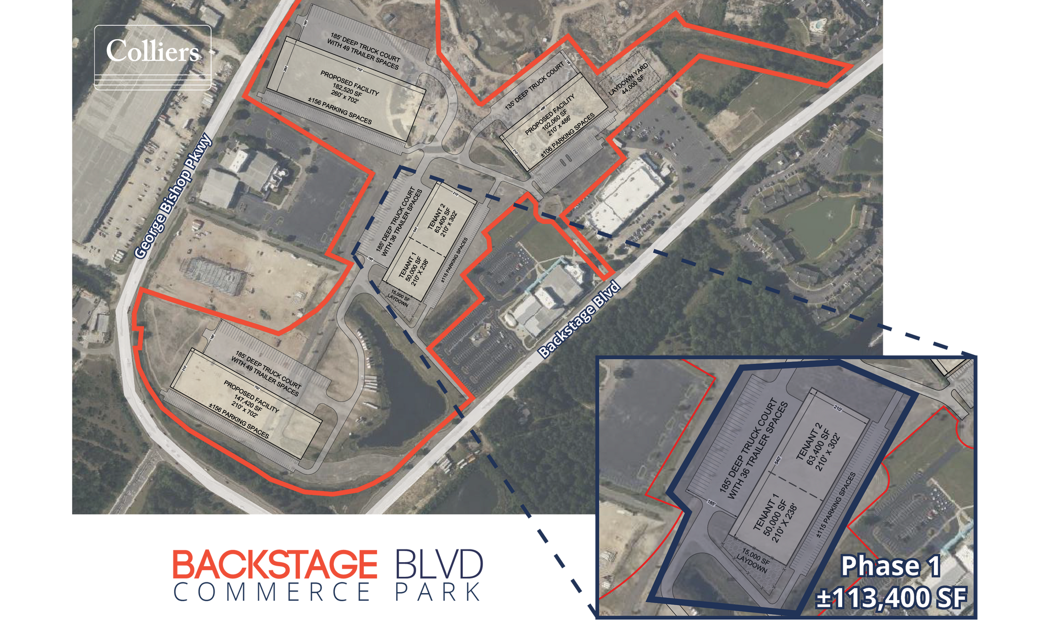 Backstage Blvd, Myrtle Beach, SC for lease Site Plan- Image 1 of 3