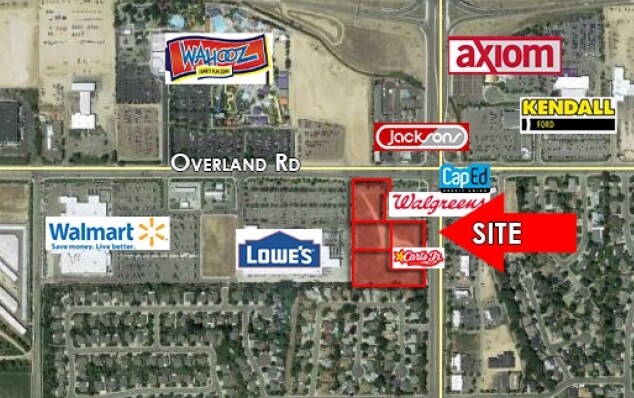 SWC Meridian Rd & Overland Rd, Meridian, ID for sale Primary Photo- Image 1 of 1