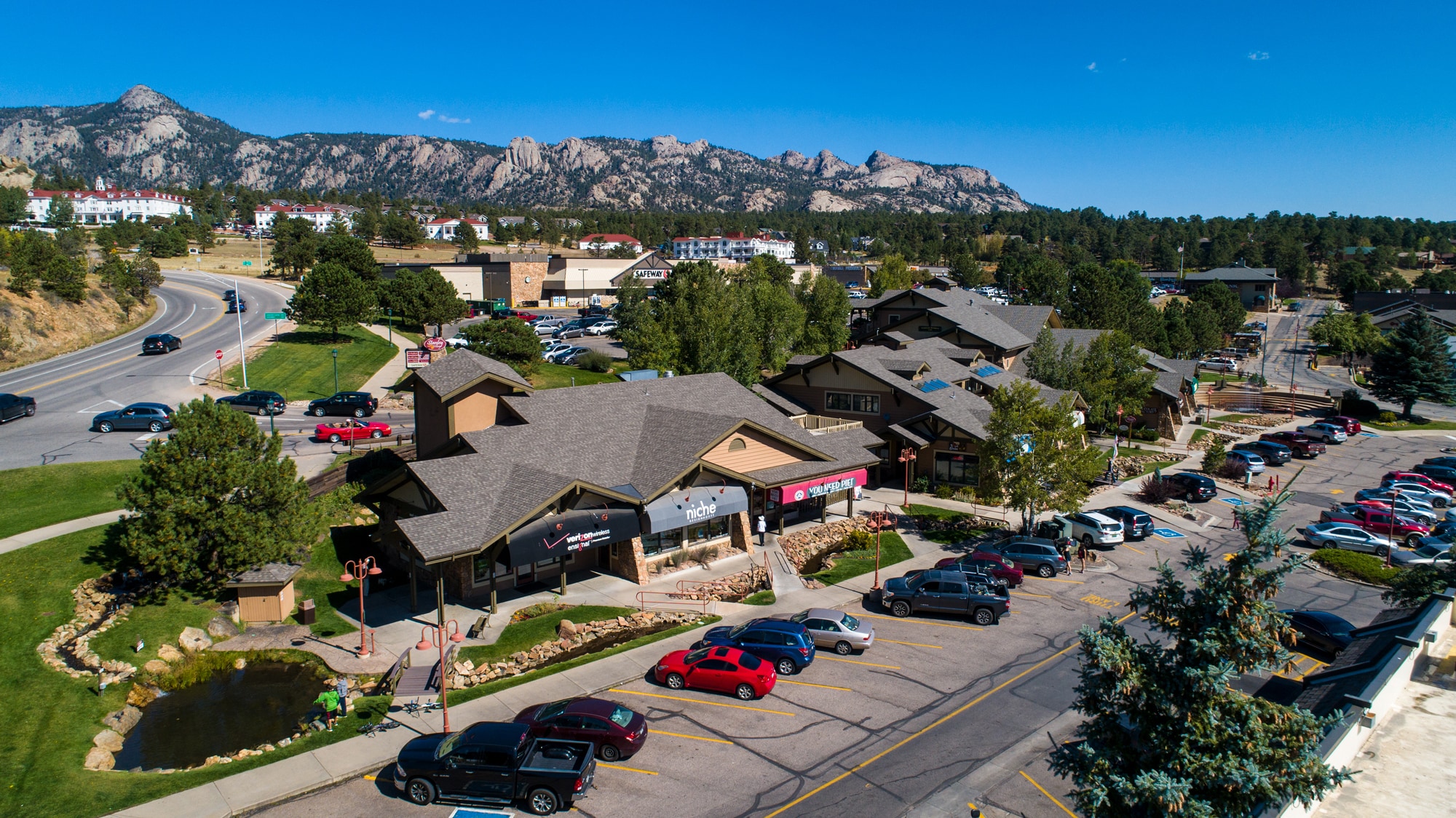 451-453 E Wonder View, Estes Park, CO for lease Aerial- Image 1 of 8