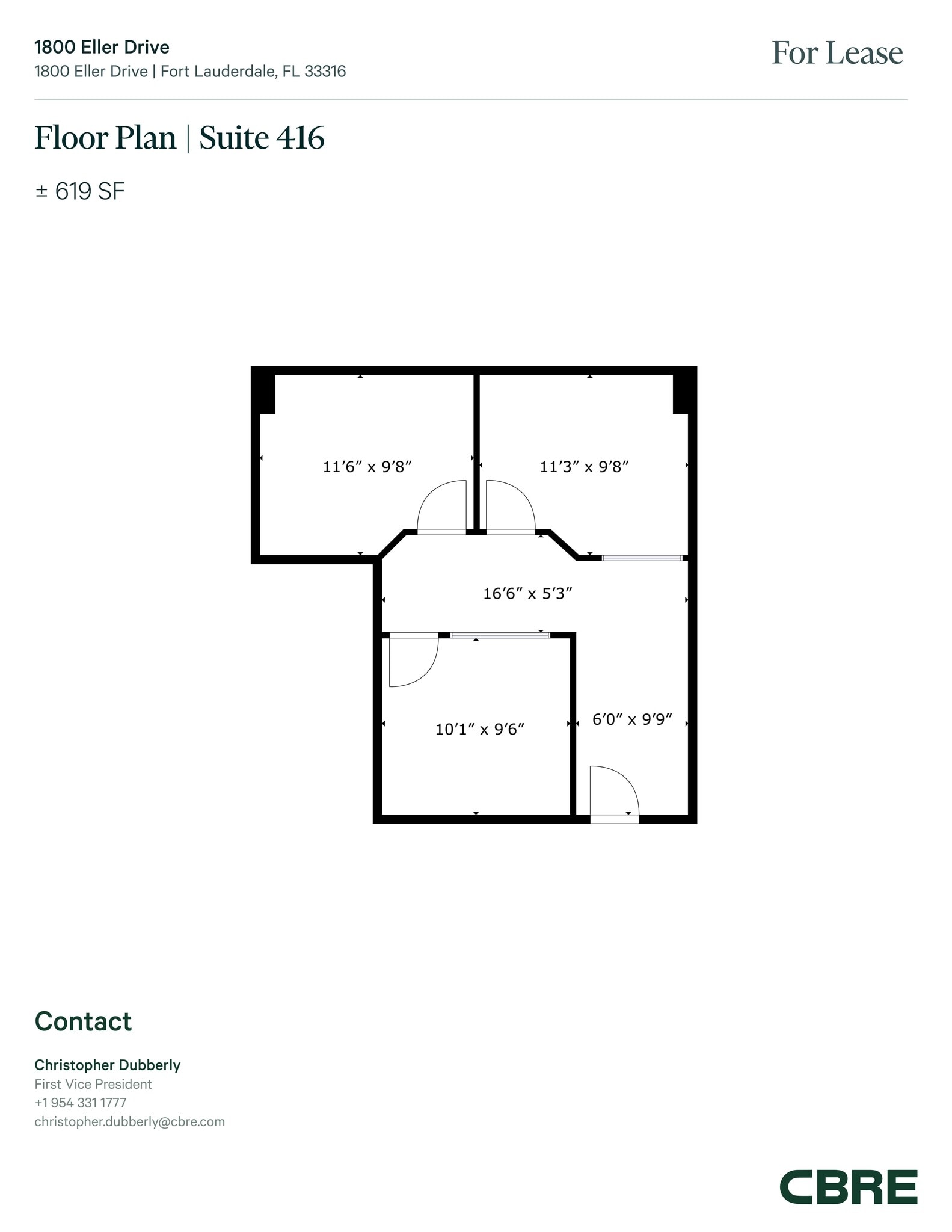 1800 Eller Dr, Fort Lauderdale, FL for lease Site Plan- Image 1 of 8