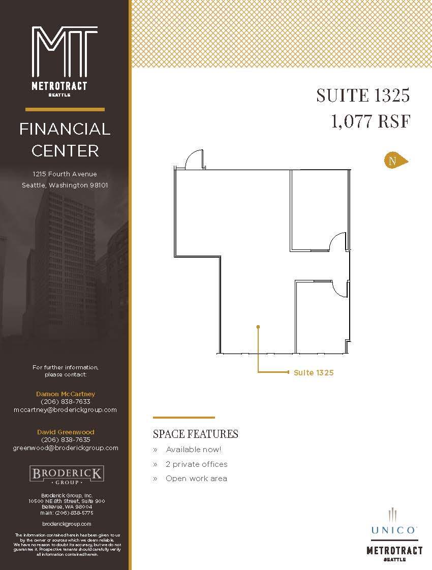 1215 4th Ave, Seattle, WA for lease Floor Plan- Image 1 of 1