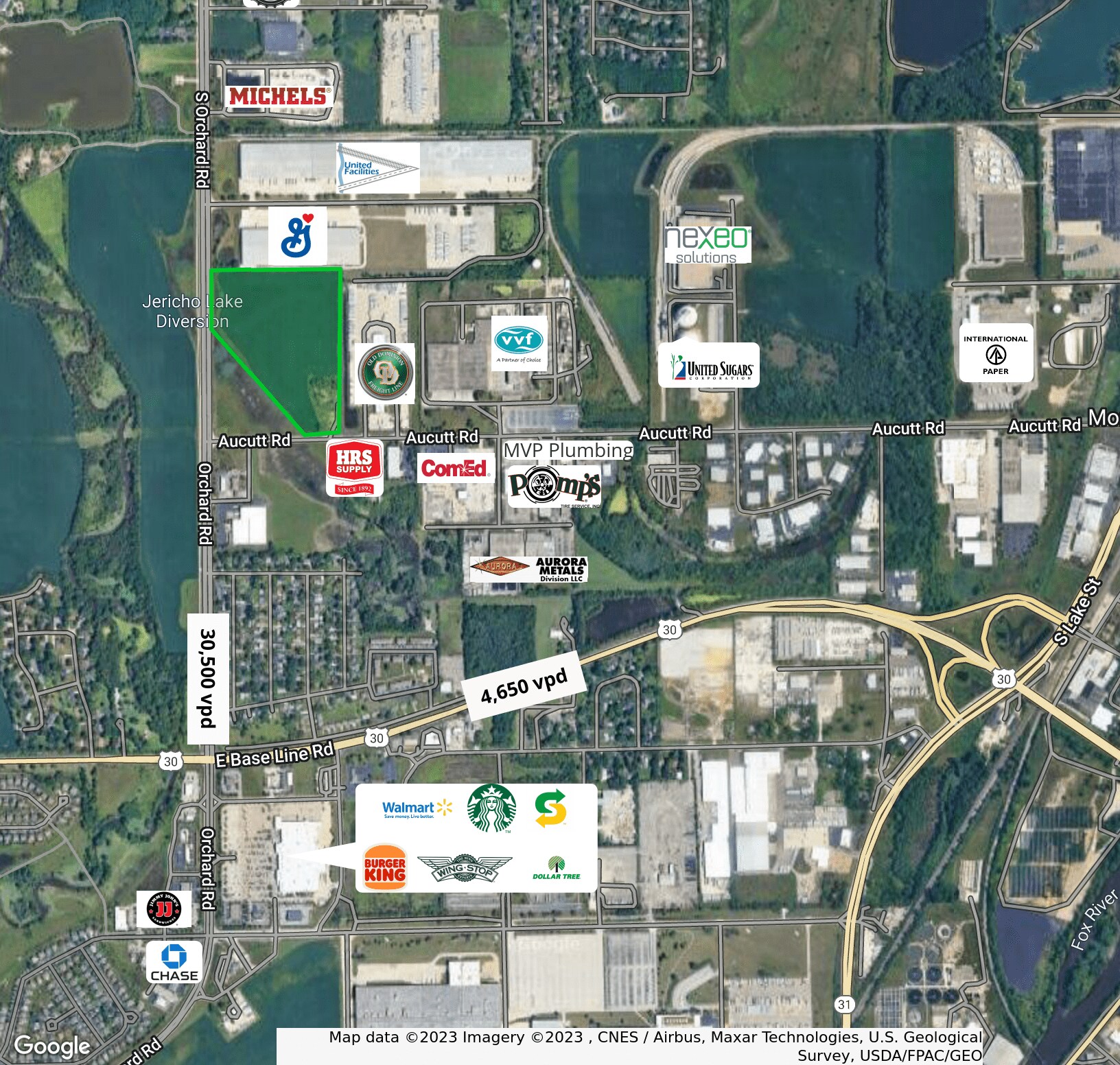 Orchard Rd. & Aucutt Rd., Montgomery, IL for sale Building Photo- Image 1 of 1