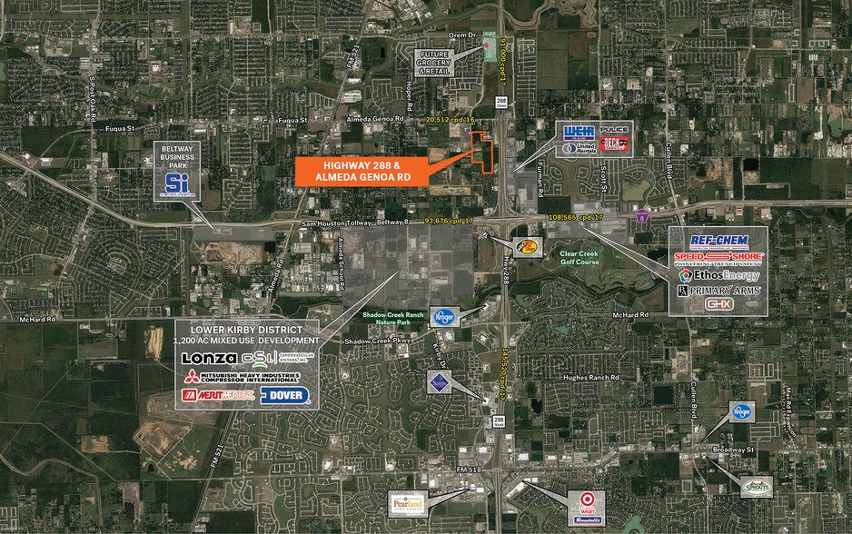 SWC Highway 288 & Almeda Genoa Rd, Houston, TX for sale - Building Photo - Image 1 of 1
