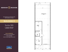 6815 Rendon Bloodworth Rd, Fort Worth, TX for lease Floor Plan- Image 1 of 5
