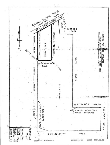 741 E Grand Blanc Rd, Grand Blanc, MI for sale - Plat Map - Image 3 of 3