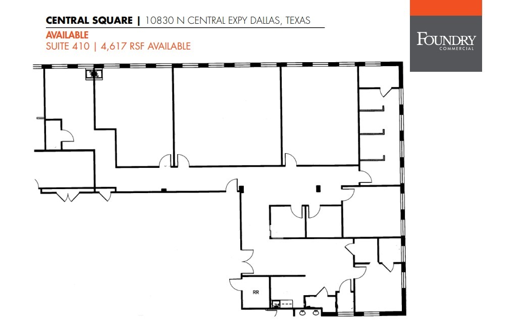 10830 N Central Expy, Dallas, TX for lease Floor Plan- Image 1 of 1