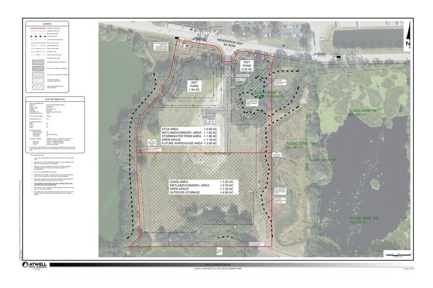 Henderson Way, Plant City, FL for lease - Site Plan - Image 1 of 2