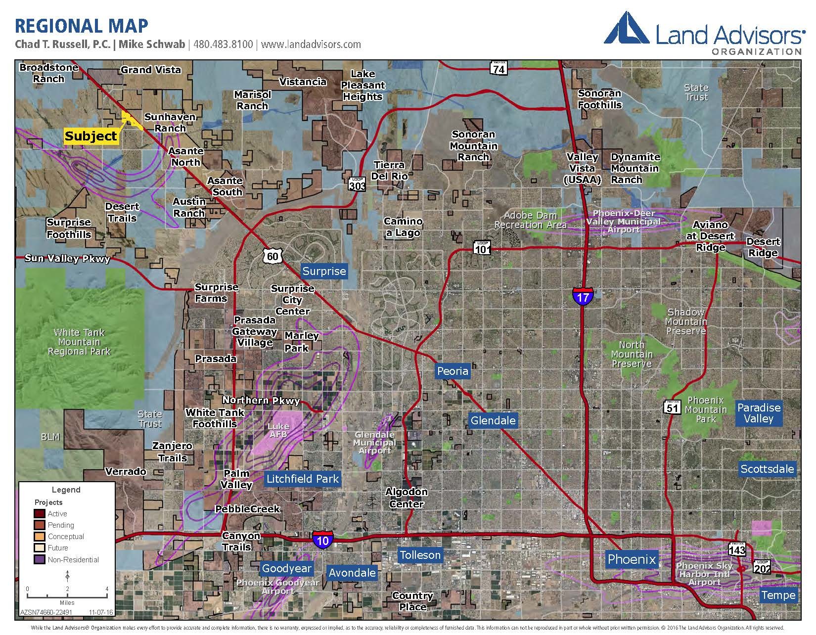 Grand Avenue & 203rd and 211th Ave, Surprise, AZ for sale Other- Image 1 of 1