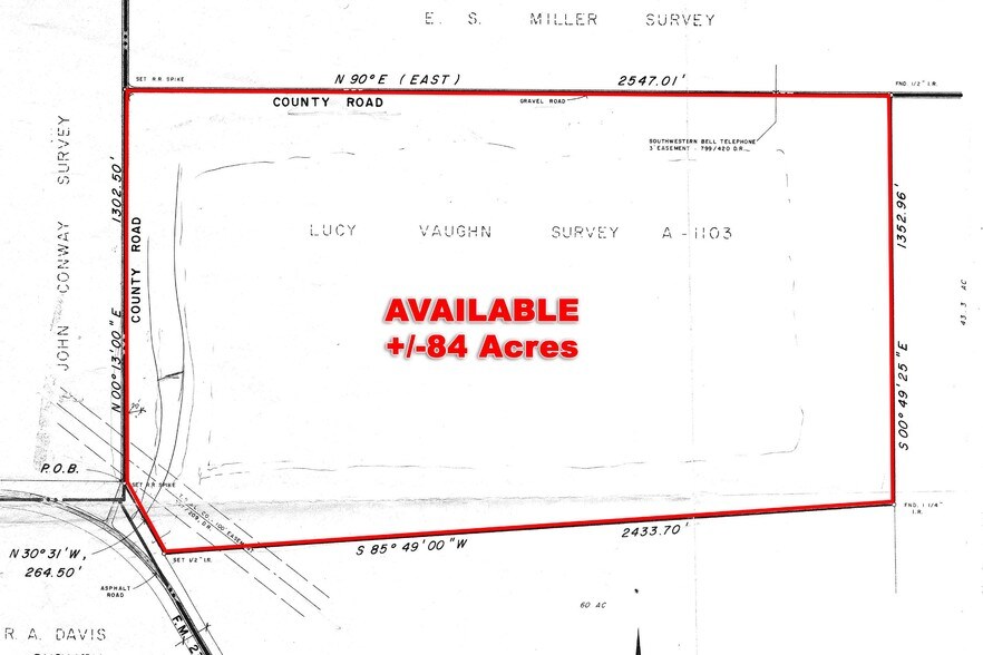 FM 2377 & Pratt Rd, Red Oak, TX for sale - Primary Photo - Image 1 of 1