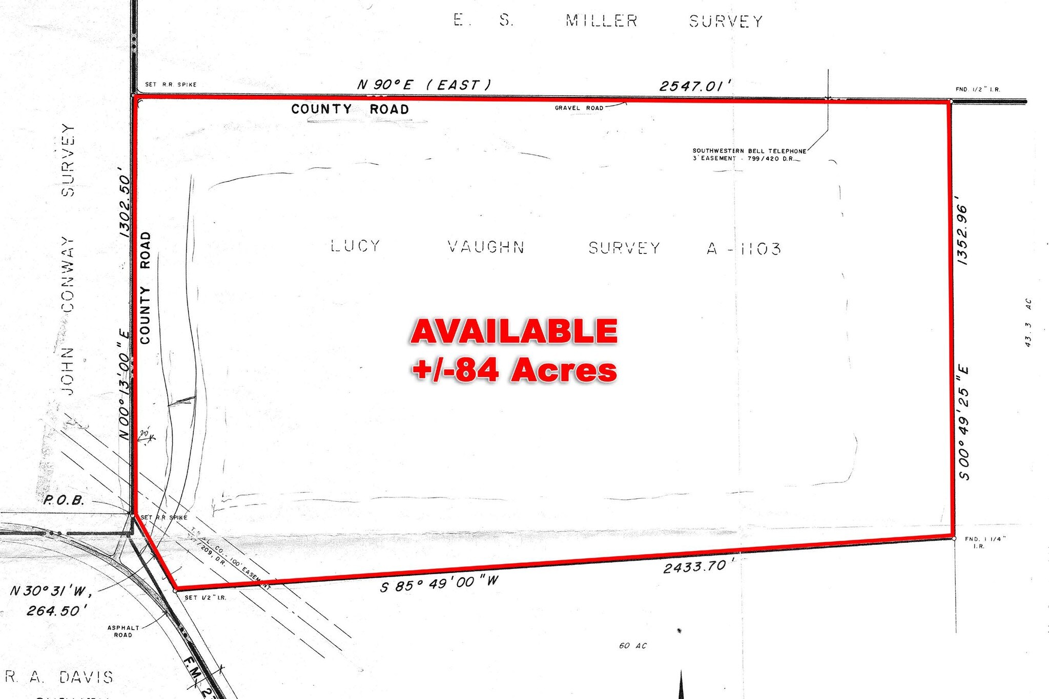 FM 2377 & Pratt Rd, Red Oak, TX for sale Primary Photo- Image 1 of 1