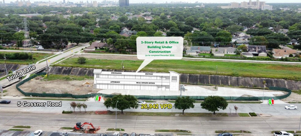 7511 S Gessner Rd, Houston, TX for lease - Building Photo - Image 1 of 5