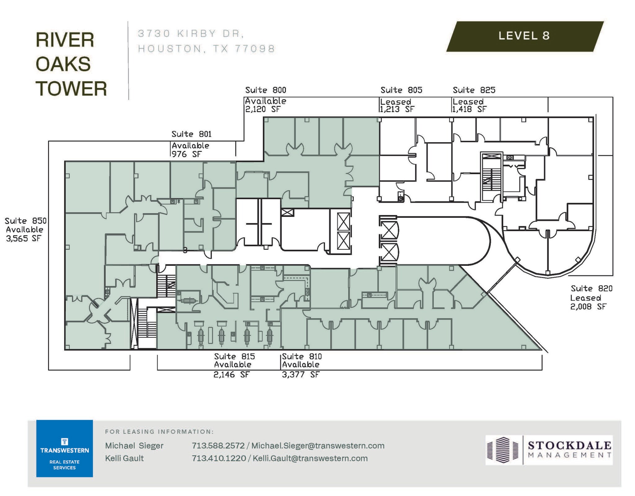 3730 Kirby Dr, Houston, TX for lease Floor Plan- Image 1 of 2