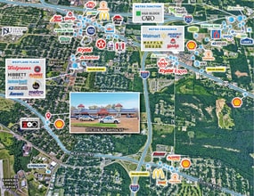 3111 W Capitol St, Jackson, MS - AERIAL  map view