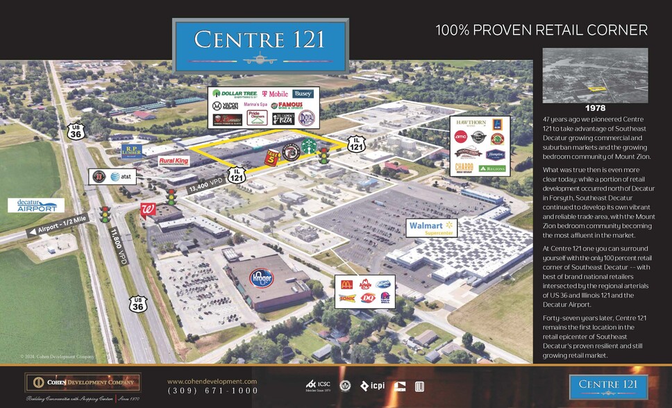 2016 S Mount Zion Rd, Decatur, IL for lease - Building Photo - Image 2 of 9