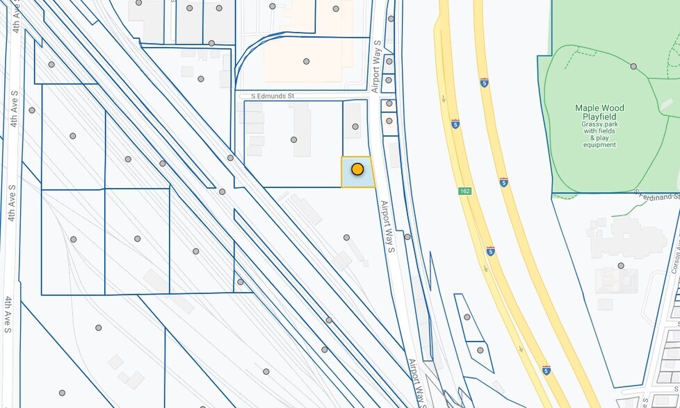 4811-4813 Airport Way S, Seattle, WA for lease - Plat Map - Image 2 of 3