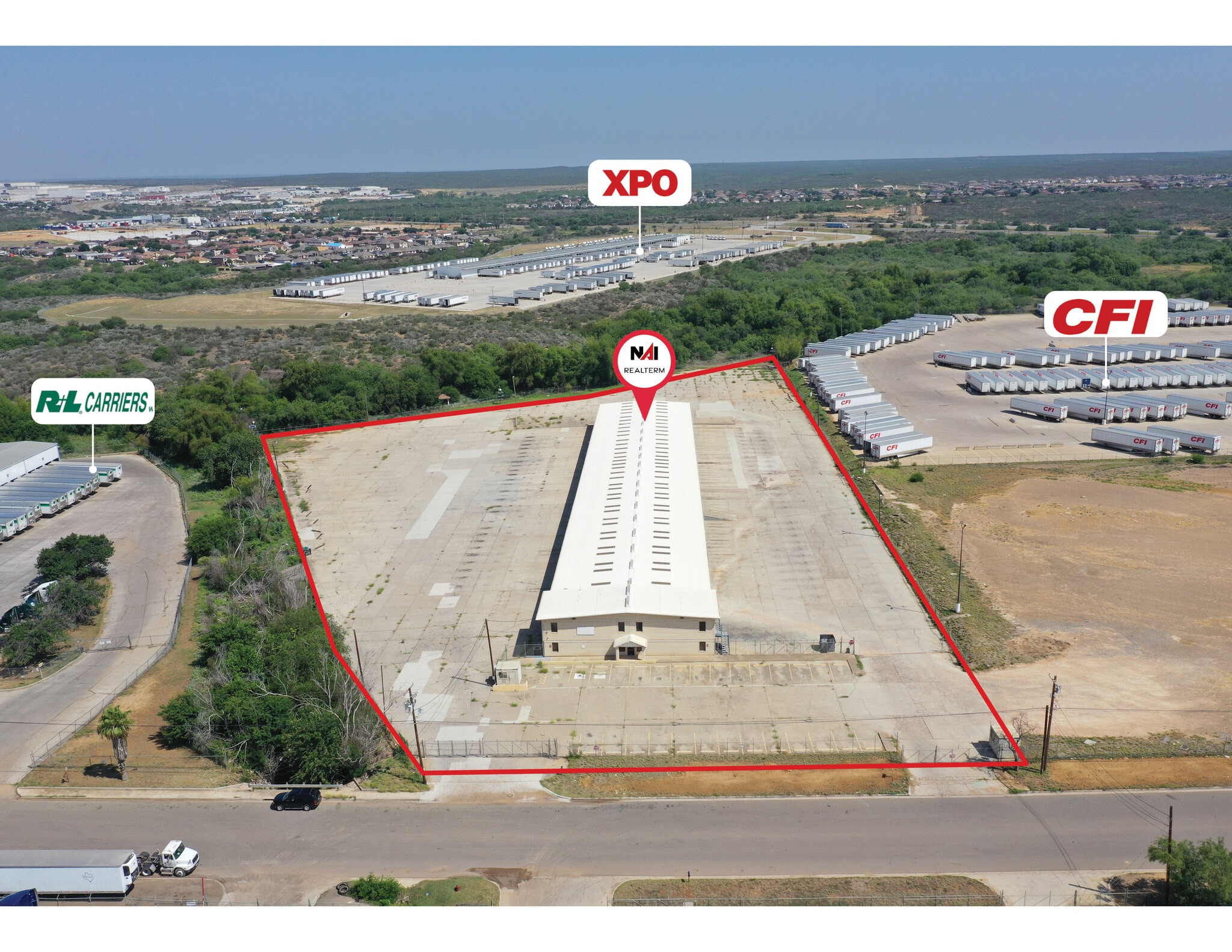 4410 Pan American Blvd, Laredo, TX for lease Aerial- Image 1 of 14