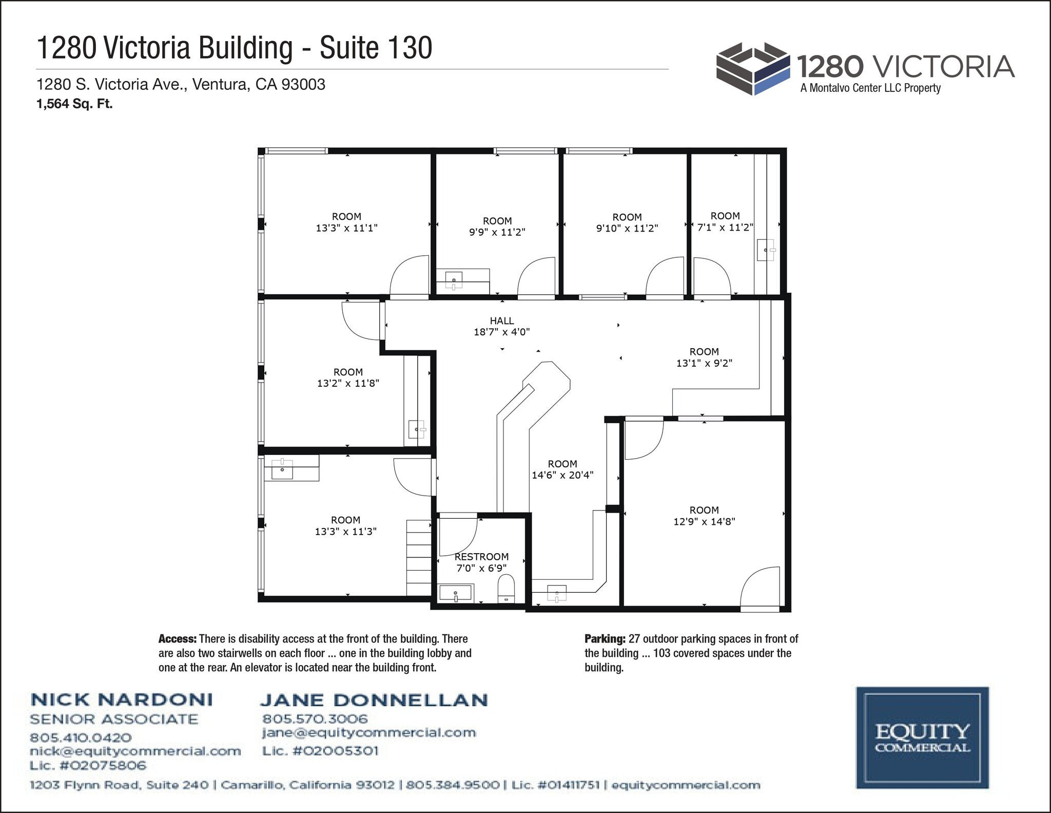 1280 S Victoria Ave, Ventura, CA for sale Floor Plan- Image 1 of 1