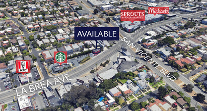 1258 S La Brea Ave, Los Angeles, CA - aerial  map view - Image1