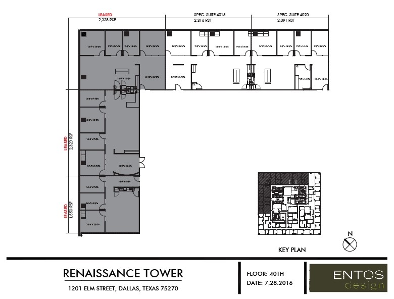 1201 Elm St, Dallas, TX for lease Floor Plan- Image 1 of 1