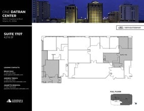 9130 S Dadeland Blvd, Miami, FL for lease Floor Plan- Image 1 of 1