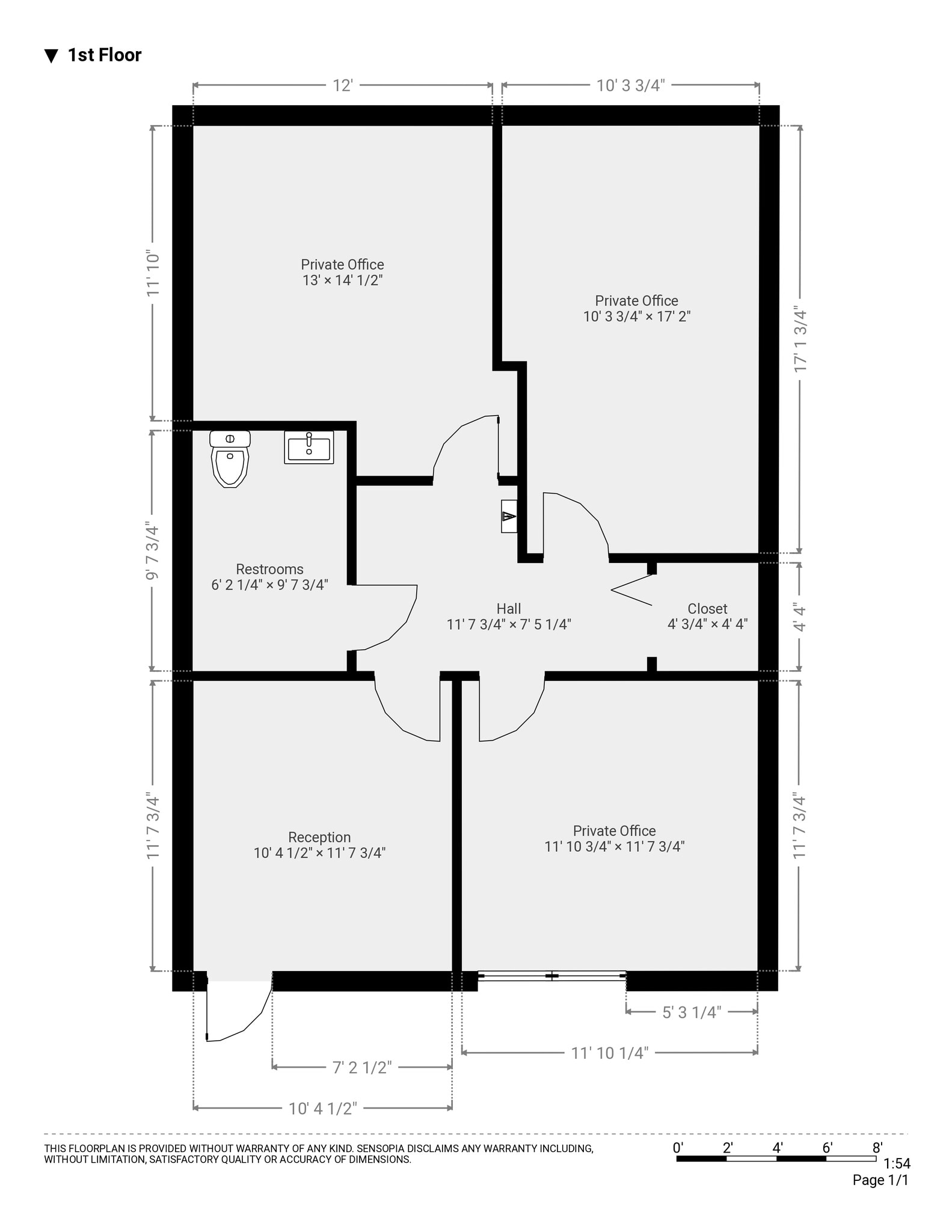 2700 W Cypress Creek Rd, Fort Lauderdale, FL for lease Floor Plan- Image 1 of 1