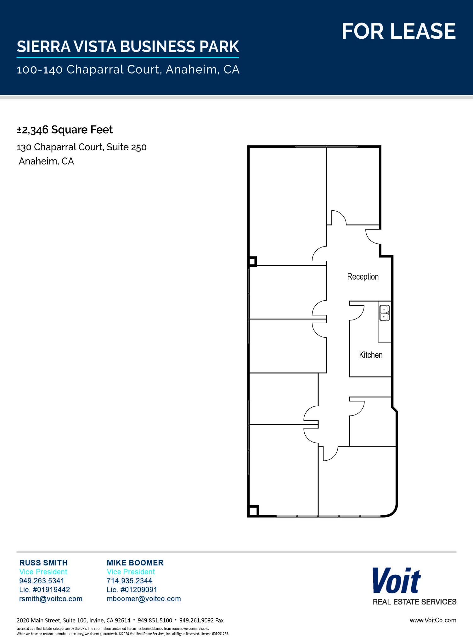 130 Chaparral Ct, Anaheim, CA for lease Floor Plan- Image 1 of 1