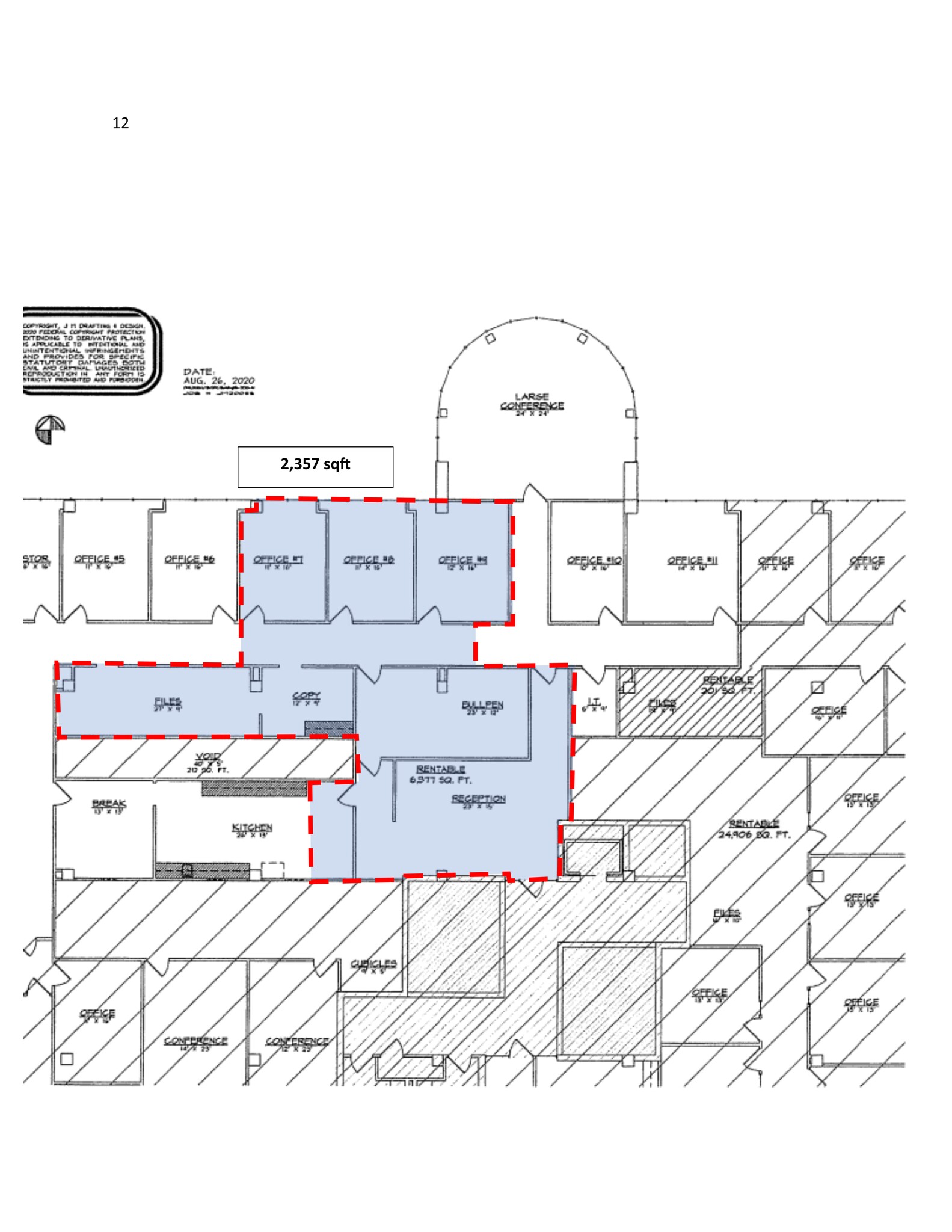 3300 N A St, Midland, TX for lease Site Plan- Image 1 of 1