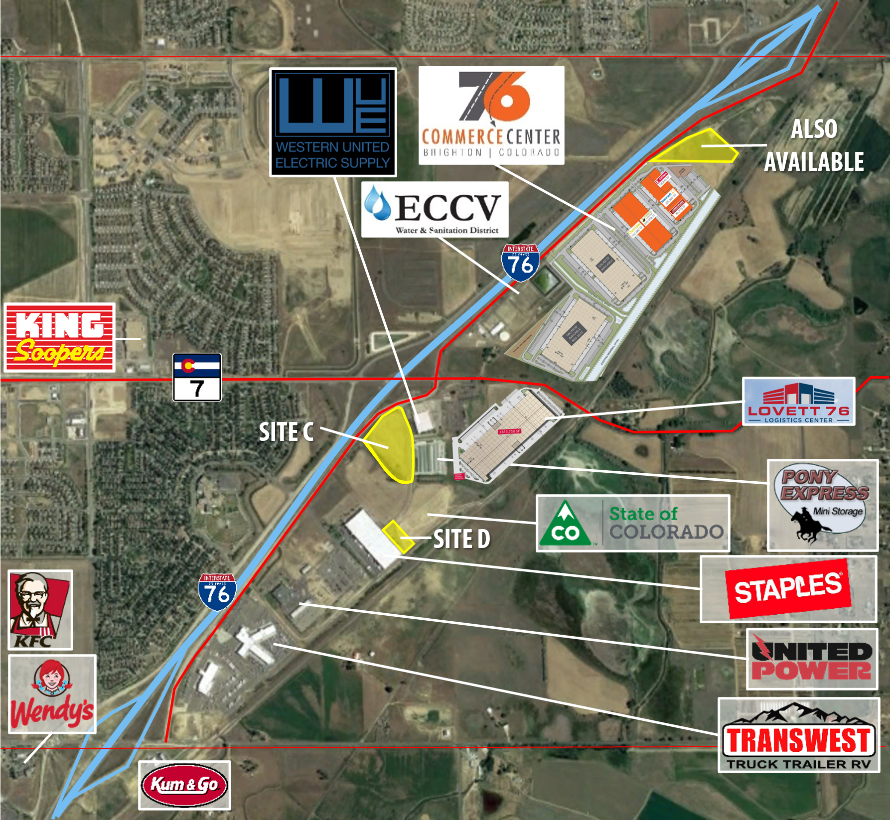 I-76 & Bromley Business Pky, Brighton, CO for sale Building Photo- Image 1 of 2