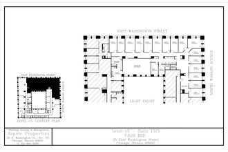 25 E Washington St, Chicago, IL for lease Site Plan- Image 1 of 1