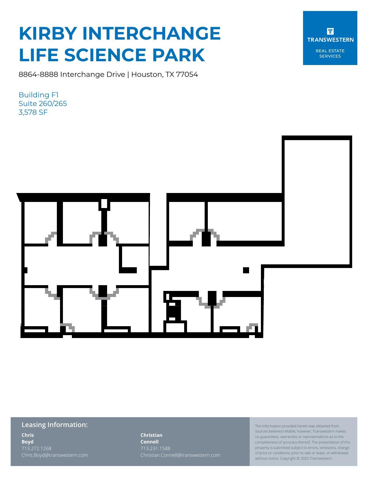 8901-8933 Interchange Dr, Houston, TX for lease Floor Plan- Image 1 of 1