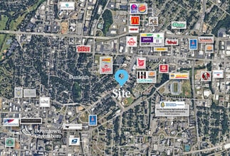 720 Summit Ave, Greensboro, NC - AERIAL  map view