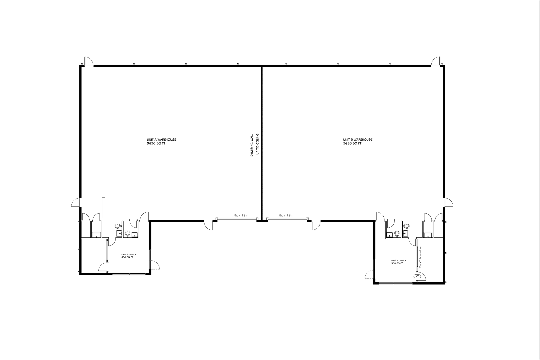 9228 Kingsville St, Houston, TX for lease Floor Plan- Image 1 of 1