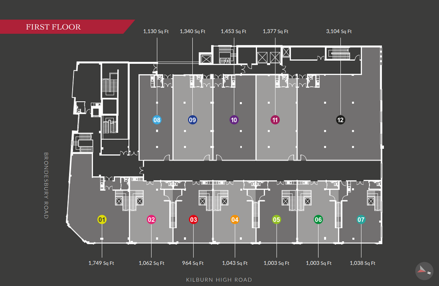 103-119 Kilburn High Road, London Nw6, London for lease - Floor Plan - Image 3 of 4