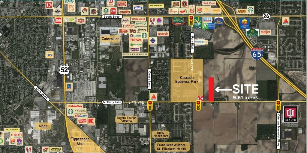 McCarty Ln & I65, Lafayette, IN 47905