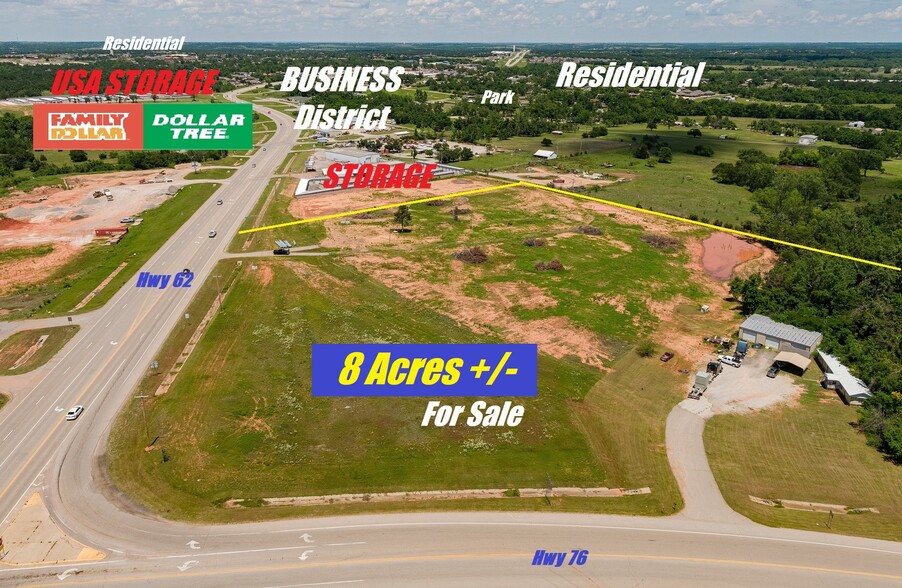 U.S. Highway 62 and State Highway 76, Blanchard, OK for sale - Building Photo - Image 1 of 1