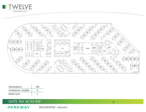 12 Greenway Plz, Houston, TX for lease Floor Plan- Image 1 of 1