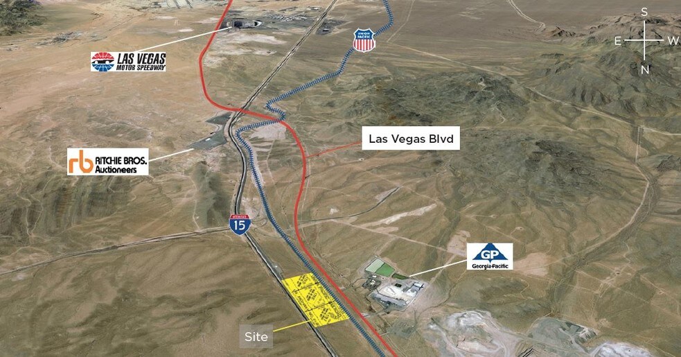 I-15 & Las Vegas Blvd N, Las Vegas, NV for sale - Primary Photo - Image 1 of 1