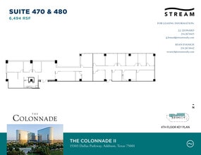 15301 N Dallas Pky, Addison, TX for lease Floor Plan- Image 2 of 2