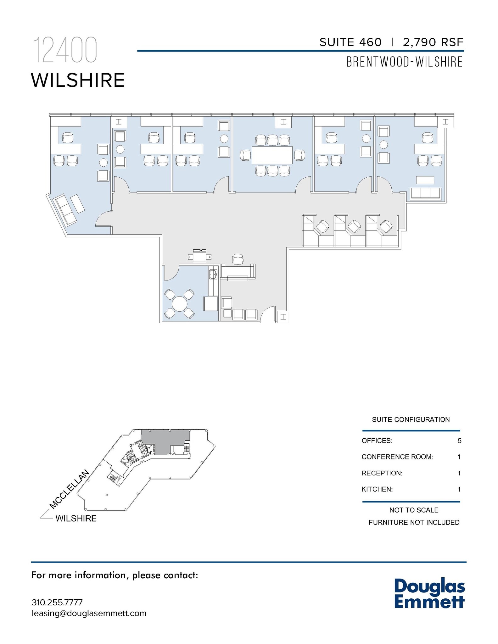 12400 Wilshire Blvd, Los Angeles, CA for lease Floor Plan- Image 1 of 1