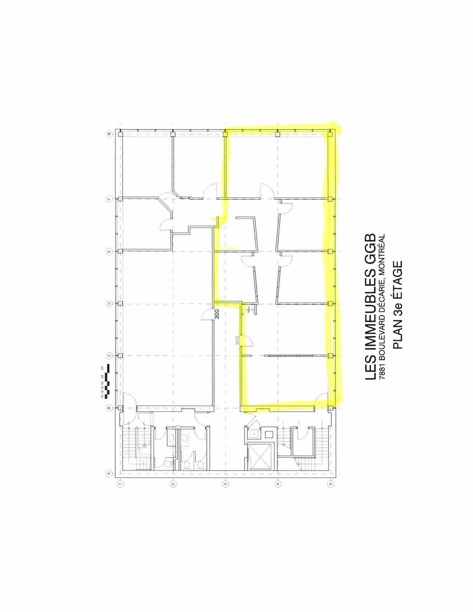 7881 Boul Décarie, Montréal, QC for lease Floor Plan- Image 1 of 1