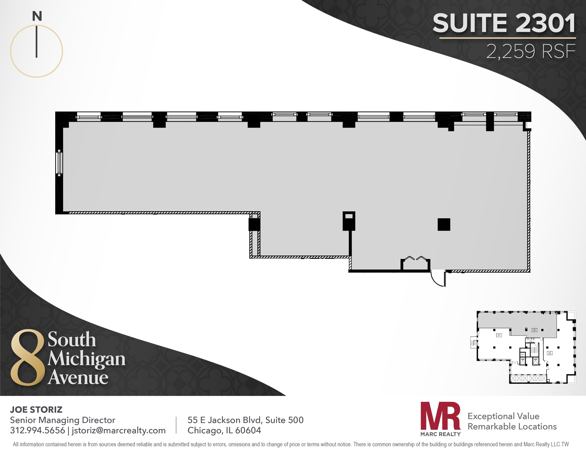 8 S Michigan Ave, Chicago, IL for lease Floor Plan- Image 1 of 1