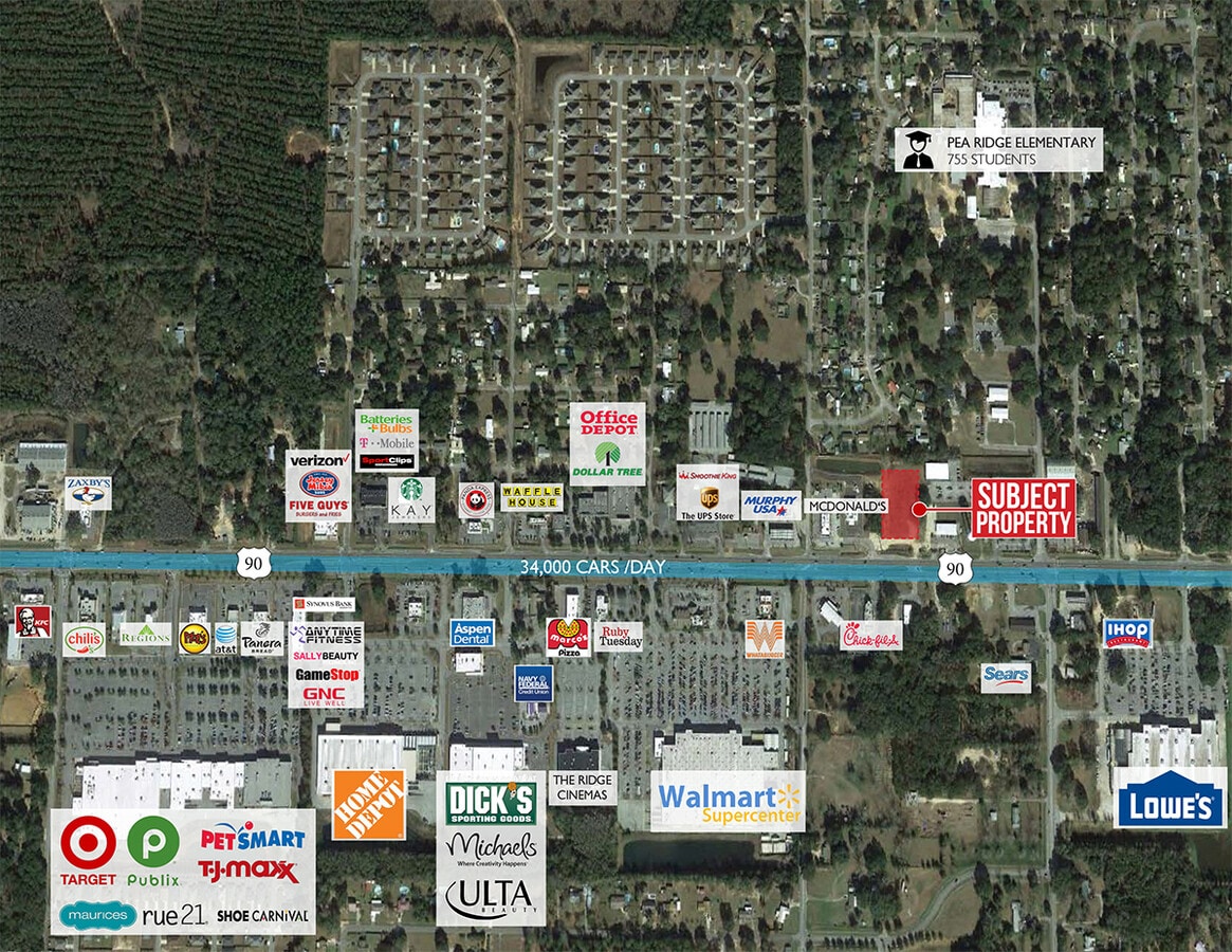 Highway 90 & Keyser Ln, Pace, FL 32571